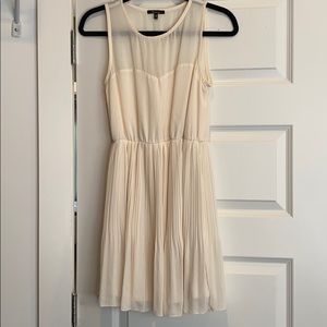 Cream Flowy Dress